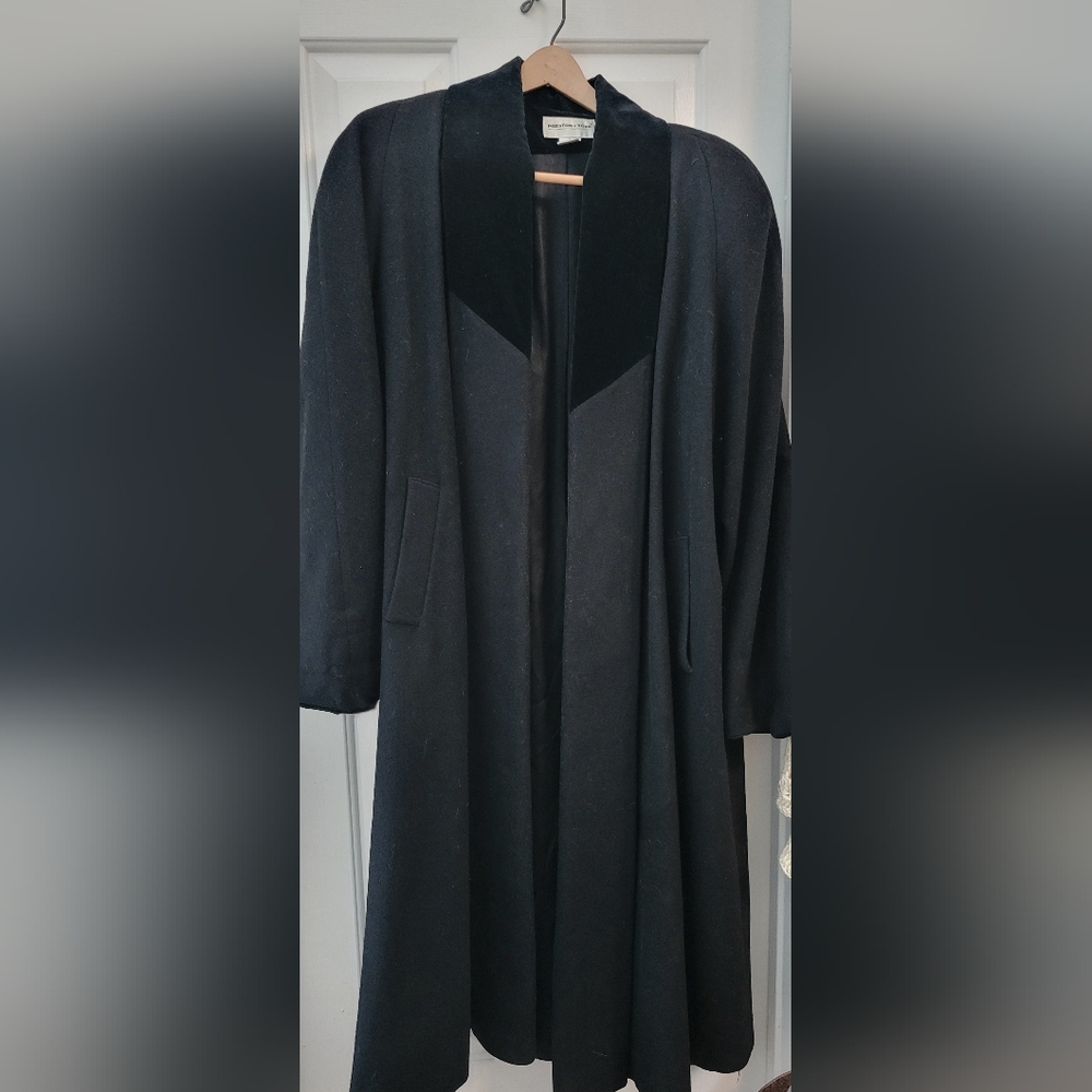 Elegant Black Long Coat
